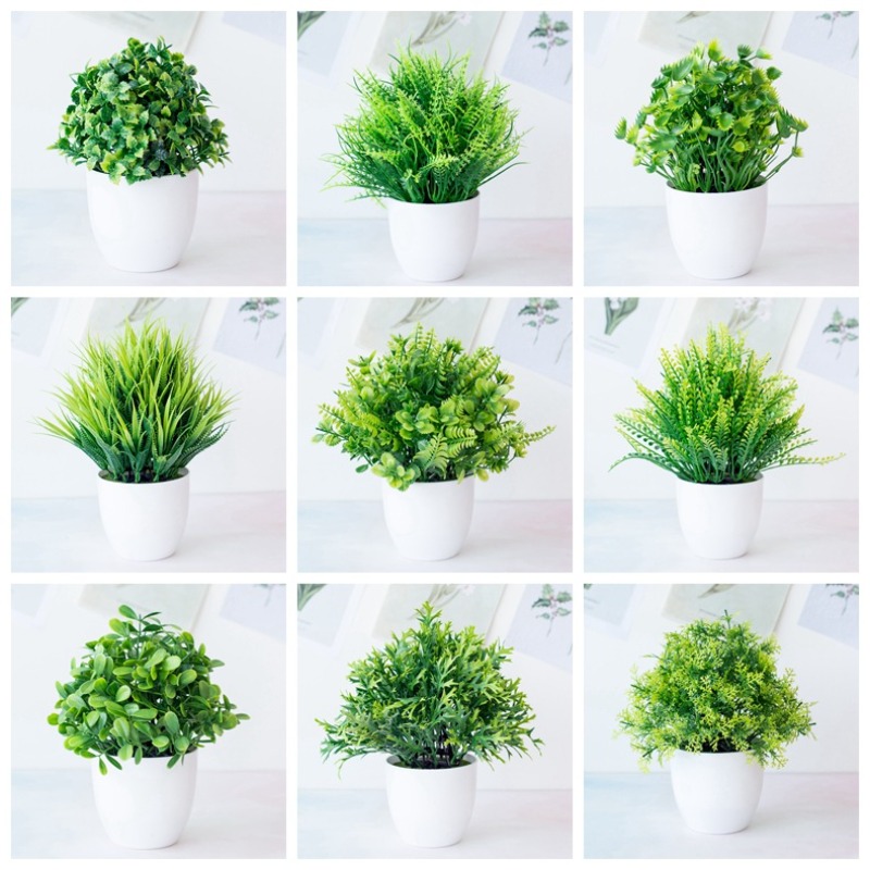 1 Stück grüne künstliche Pflan – Bonsai Garden For Desk Bewertung und Preis