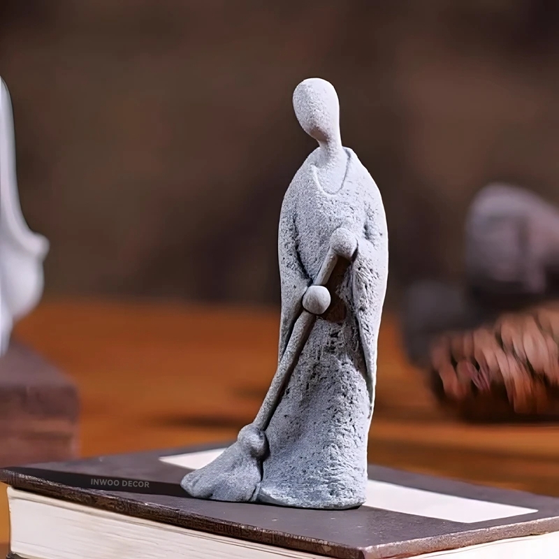 Stein-Buddha-Statue, kleiner M – Bonsai Garden For Desk Bewertung und Preis