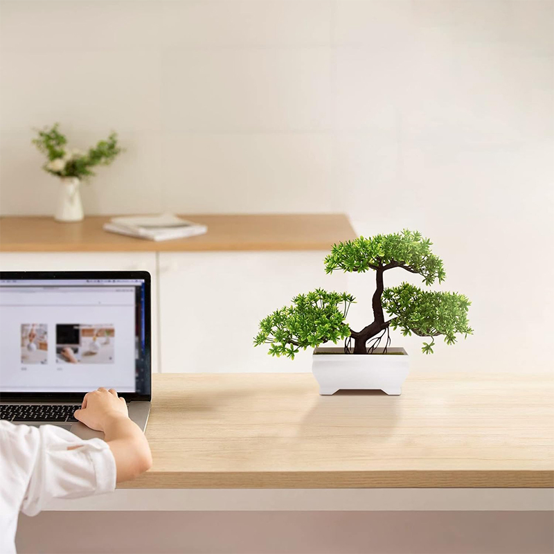 Künstliche Bonsai-Kunststoff-B – Bonsai Garden For Desk Bewertung und Preis