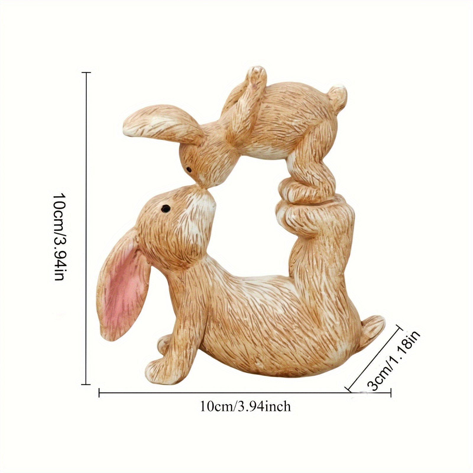 Garten Harz Küssen Hase Statue – Bonsai Garden For Desk Bewertung und Preis
